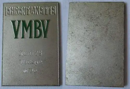 Bronze Ehrenplakette Verband Mitteldeutscher Ballspielvereine 1929 (109707)