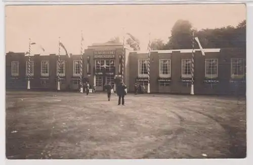 900956 Foto Ak 21.sächsisches Bundeskegeln in Meerane 1931