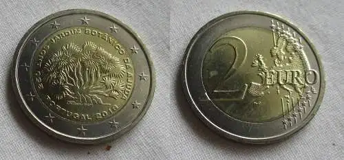 2 Euro Gedenkmünze Portugal 2018 Botanischer Garten Stgl. (159775)