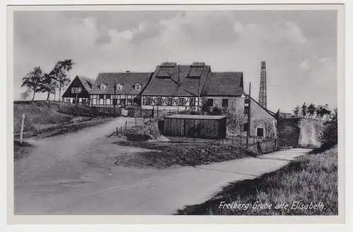 01237 Ak Freiberg Grube Elisabeth um 1930