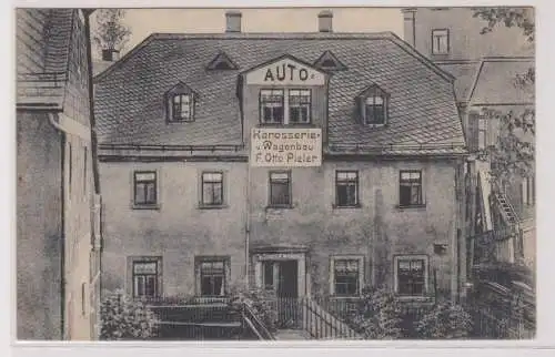 13656 Ak Dresden Auto Karosserie und Wagenbau F.Otto Pieler um 1920