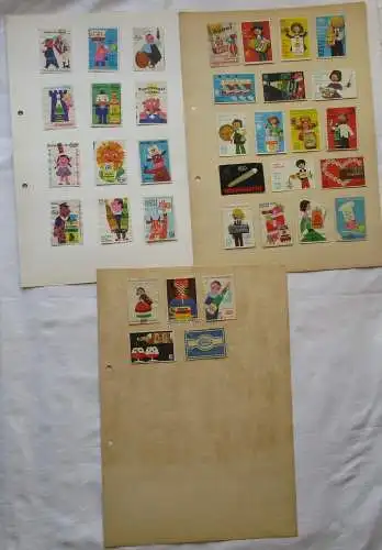 38x Streichholzetikett EDEKA Einkaufsgen. der Kolonialwarenhändler (147570)