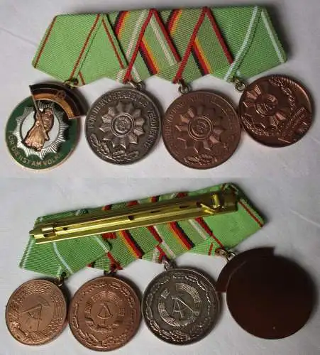 DDR Ordensspange Verdienstmedaille der Organe des MdI Ehrenzeichen VoPo /161606