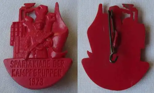 DDR Abzeichen Spartakiade der Kampfgruppen 1973 (161591)