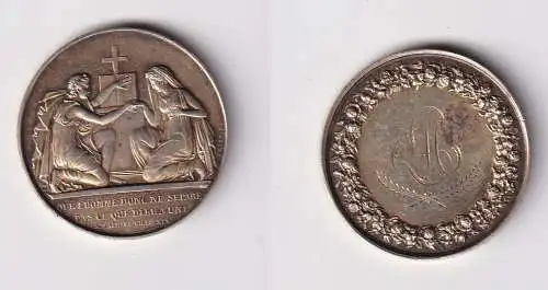 Frankreich - Silbermedaille (Petit) - Gravur 1849 - Hochzeitsmedaille (132981)