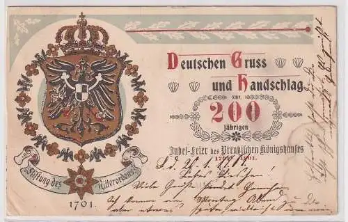 93424 Ak 200 jährige Jubelfeier des preussischen Königshauses 1701-1901