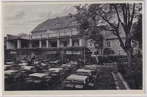 85188 Ak Luftkurort Jauernick Kreis Görlitz Kreuzbergbaude um 1930