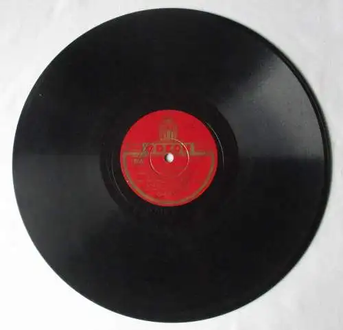 103677 Schellackplatte Odeon Drei Sterne sah ich scheinen Zarah Leander