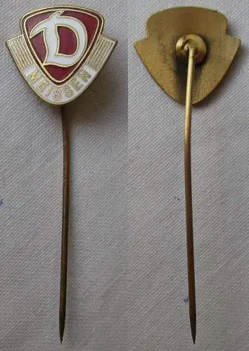 emaillierte DDR Anstecknadel Sportgemeinschaft Dynamo Meissen  (161727)