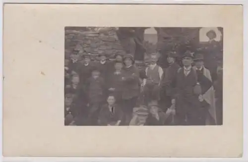 07440 Foto Ak Petersberg Nachtfahrt des CVJM um 1915