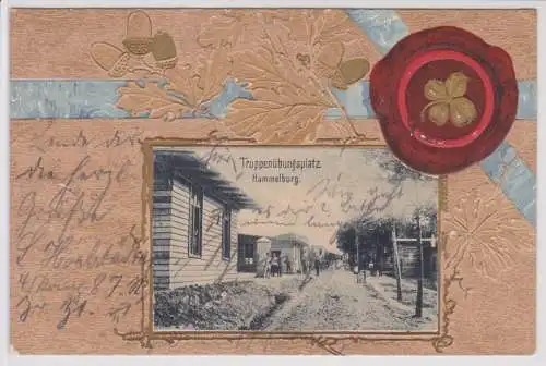 901498 Präge Ak Truppenübungsplatz Hammelburg 1903