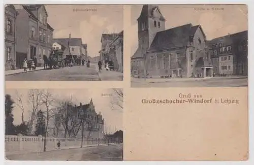 901308 Mehrbild Ak Gruß aus Großzschocher Windorf bei Leipzig um 1910