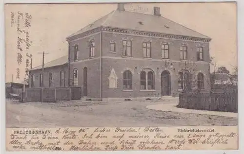 98608 Ak Frederikshavn Dänemark Elektricitetsvaeket 1905