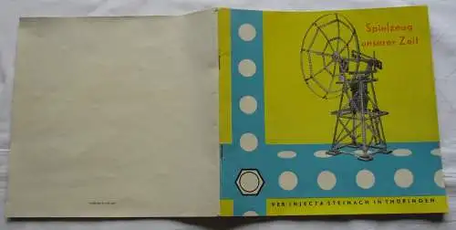DDR Bauanleitung "Spielzeug unserer Zeit" VEB Injecta Steinach (109968)