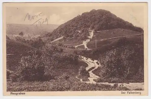 69454 Ak Neugraben der Falkenberg 1929