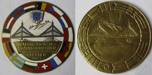 DDR Plakette Int.Motorbootrennen Großer Preis Elbflorenz Dresden 1967 (161316)