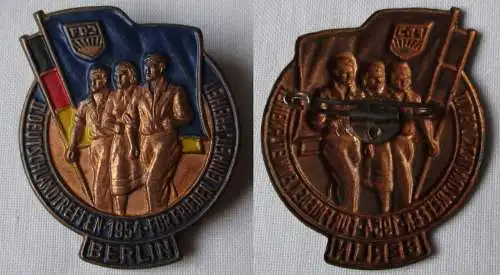 DDR Abzeichen II. FDJ Deutschlandtreffen Berlin 1954 (161264)