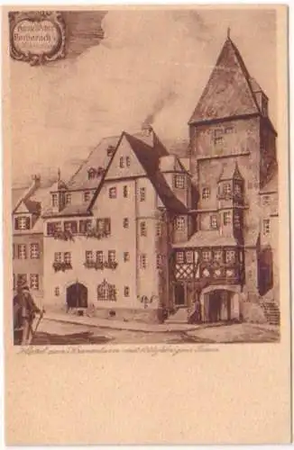 24286 Ak Bacharach am Rhein Hotel zum Kranenturm