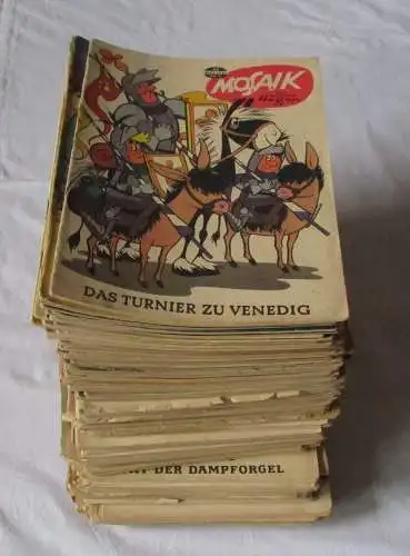 Mosaik von Hannes Hegen Digedags 90 bis 229 komplett (140 Hefte) (101882)