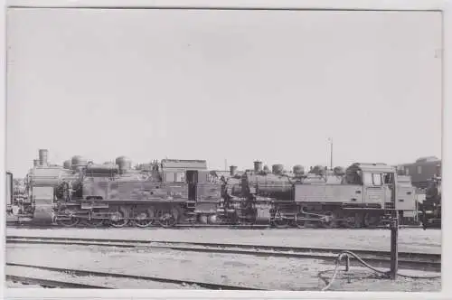 55657 Bellingrodt Foto Ak Tenderlokomotive 941598 und 87004 um 1930