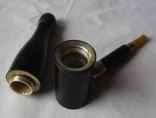 alte Pfeife Souvenir Gewerbe- und Industrie Ausstellung Zwickau 1906 (158187)