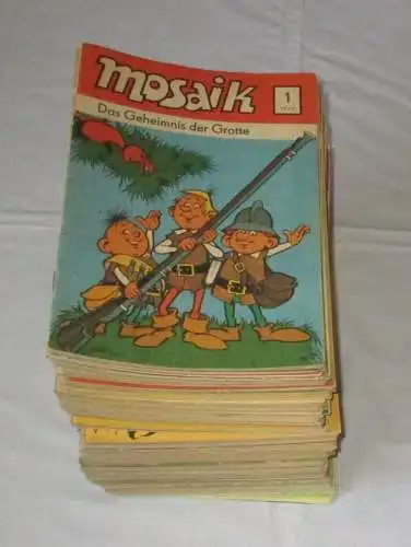 Mosaik Abrafaxe 1/1976 bis 2/1991 komplett 182 Hefte (107920)