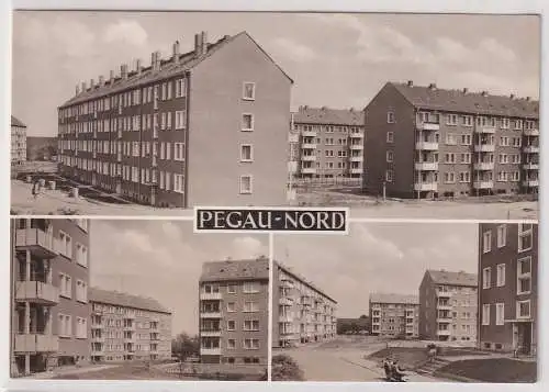 12044 DDR Mehrbild  Ak Pegau-Nord 1970