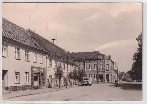 12902 Ak Schlieben (Kreis Herzberg) - Ernst-Legal-Platz und Rathaus um 1980