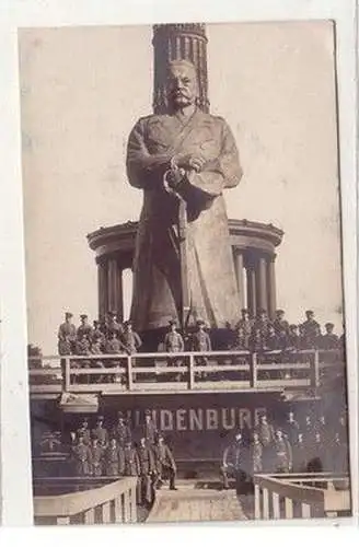 59629 Foto Ak der Eiserne Hindenburg von Berlin um 1916