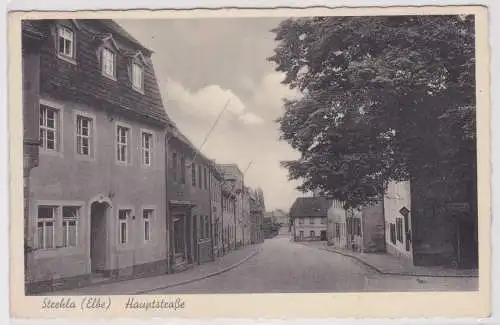 51110 AK Strehla Elbe Hauptstrasse um 1930