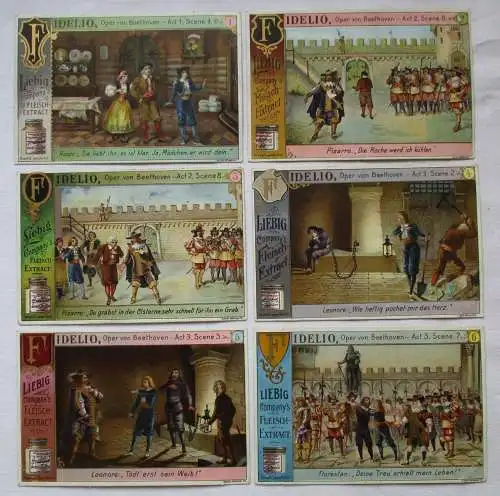 Liebigbilder Serie Nr. 529 Fidelio (Oper von Beethoven) 1902 (5/125640)