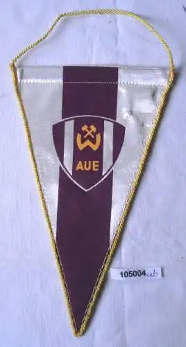 seltener DDR Wimpel Sportverein Wismut Aue (105004)