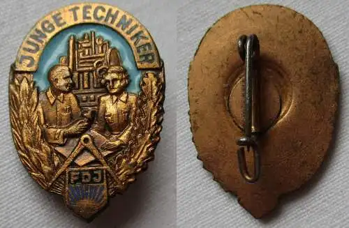 DDR Abzeichen FDJ freie deutsche Jugend - Junge Techniker (126973)