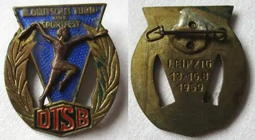 DDR Abzeichen DTSB III.Deutsches Turn- und Sportfest Leipzig 1959 (134947)