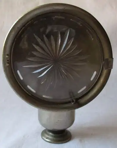 Herm. Riemann Fahrrad Karbidlampe Detektiv 250D geschliffenes Glas (113848)