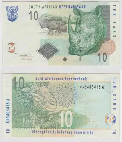 10 Rand Banknote Südafrika South African Reserve Bank 2005 P.128 (113624)