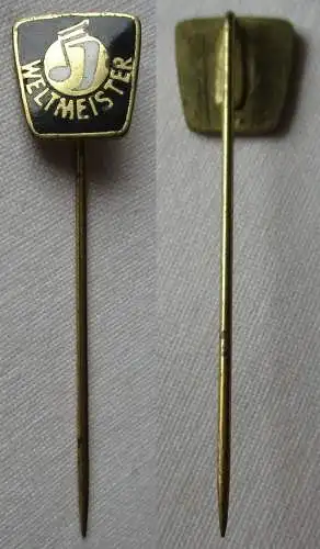 DDR Anstecknadel VEB Harmonika Werke Klingenthal Weltmeister (148382)
