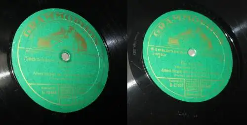 155982 Schellackplatte Grammophon Eines schönen Tages wird's vorbei sein