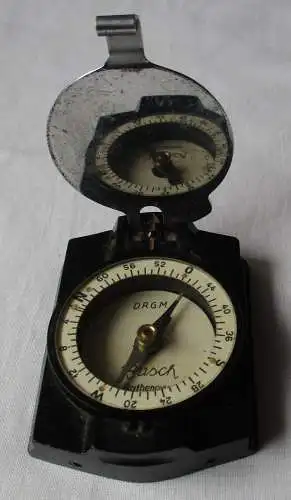 Kompass Feldkompass Fa. Busch Rathenow DRGM Wehrmacht (126353)