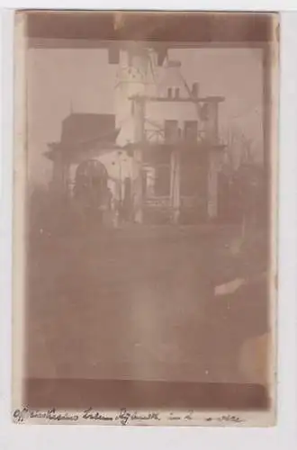 51969 Feldpost Foto Ak Rybnik Offizierskasino 1915