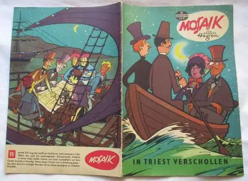 Mosaik von Hannes Hegen Digedag Nr. 87 von 1964 In Triest verschollen (135570)