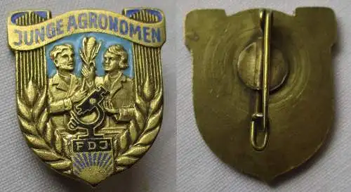 DDR Abzeichen FDJ freie deutsche Jugend - Junge Agronomen (160177)
