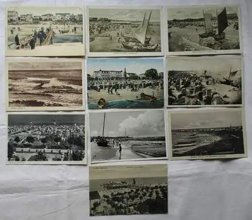64571/10 Ak Seebad Ahlbeck Ortsansichten 1914-1936