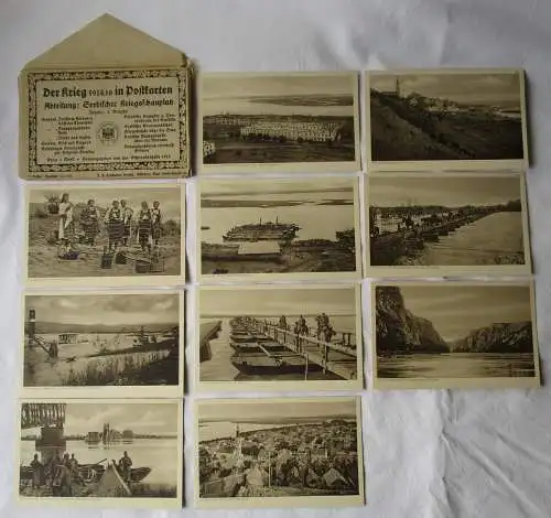 97048/Mappe mit 10 Ak Serbischer Kriegsschauplatz der Krieg 1914/16