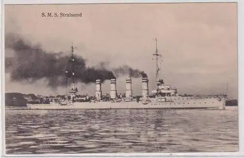 46400 Ak S.M.S. "Stralsund" 1915