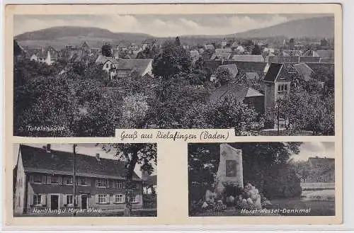 06577 Mehrbild Ak Gruß aus Rielafingen (Baden) Handlung usw. um 1940 