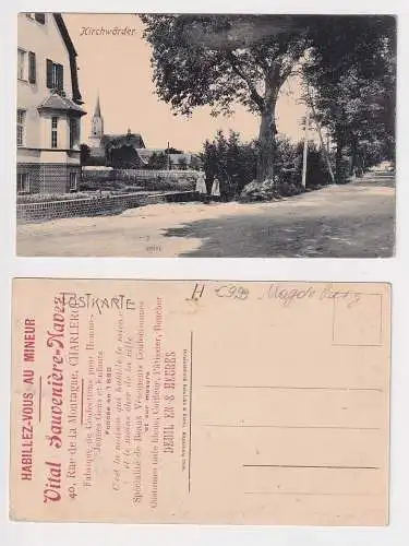 75535 Ak Kirchwärder - Vital Sauvenière-Navez Herrenkonfektion gegr. 1880