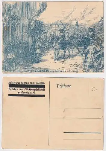 23128 AK Historischer Festzug zum 225jähr. Bestehen Schützengesellschaft Coswig