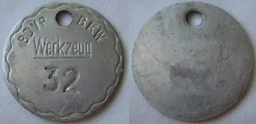 Wertmarke Bezirksbehörde Deutsche Volkspolizei BDVP BKW Werkzeug (119073)