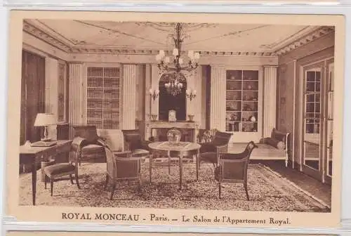 00332 Ak Paris Hotel Royal Monceau le Salon um 1930